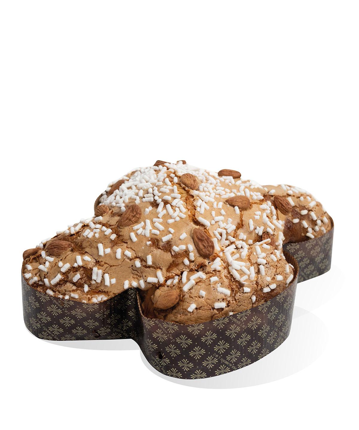 Colomba con albicocca candita e cioccolato al latte